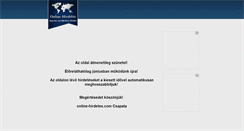 Desktop Screenshot of online-hirdetes.com